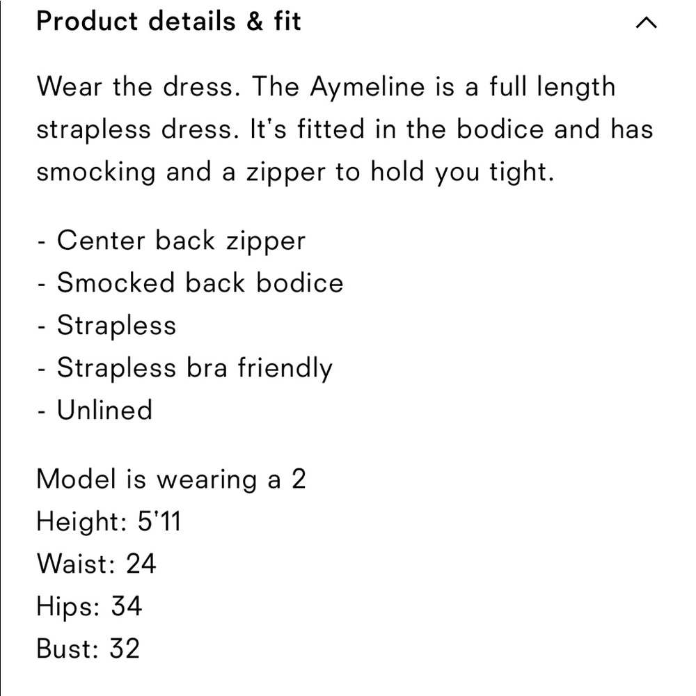 Reformation Aymeline dress in Surrey, Size 0 like-new - Picture 6 of 6